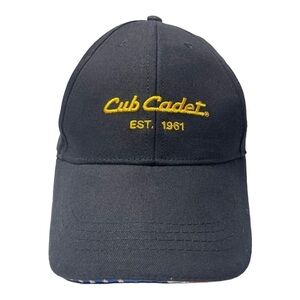 Cub Cadet Adjustable Black Hat